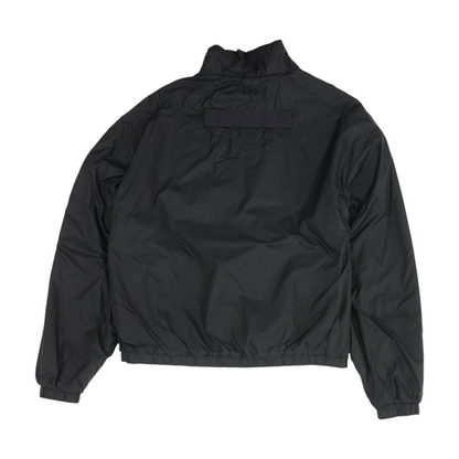 Black Solid 1/4 Zip Pullover