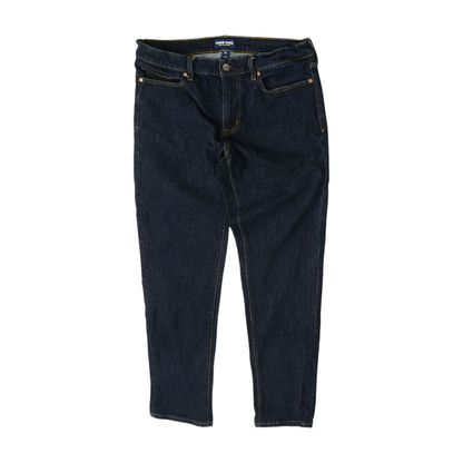 Navy Straight Jeans