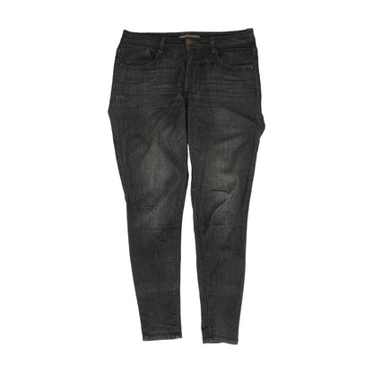 Navy Solid Skinny Leg Jeans