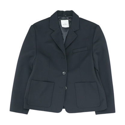 Black Solid Blazer