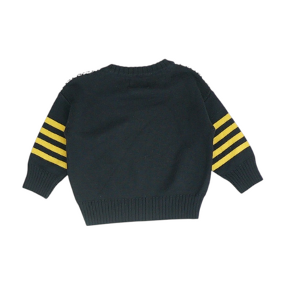 Multi Color Block Pullover Sweater