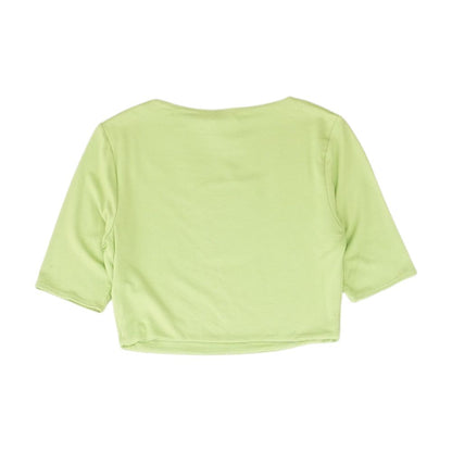 Green Cropped T-Shirt