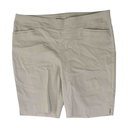 Tan Solid Chino / Khaki Shorts