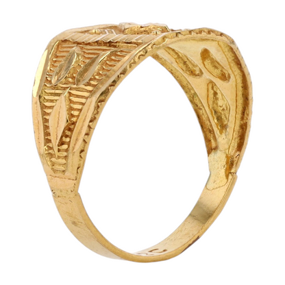 22K Yellow Gold Band Ring