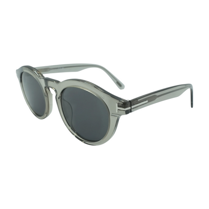 Gray Round Sunglasses
