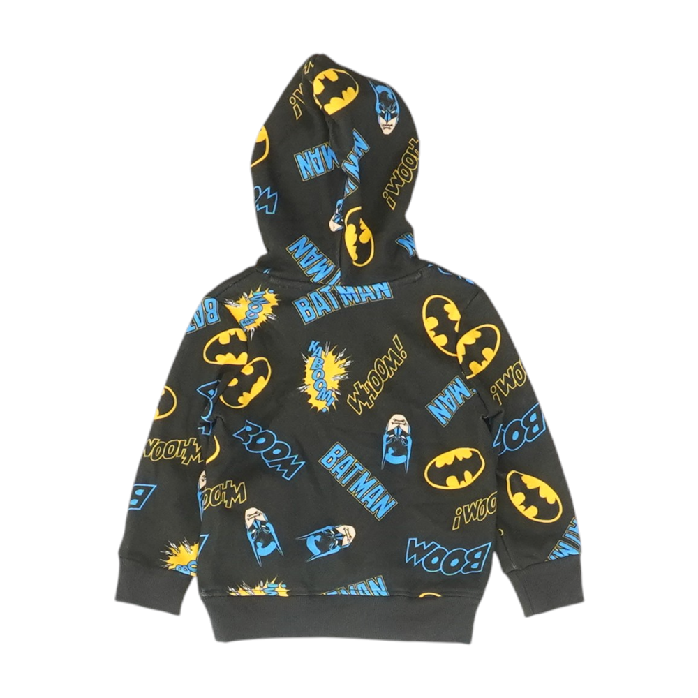 Hybrid Apparel Black Graphic Hoodie Pullover – Image 2