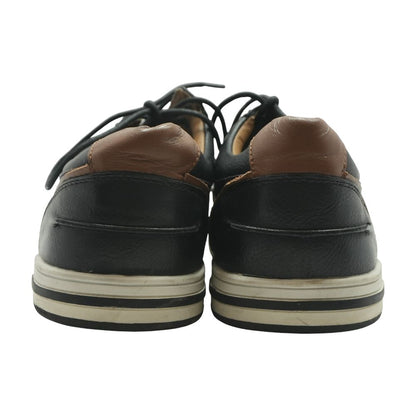 Black Lace Up Casual Shoes