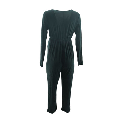 Black Maternity Jumpsuit