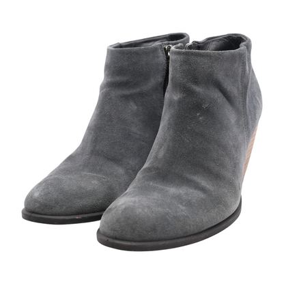 Gray Ankle Boots