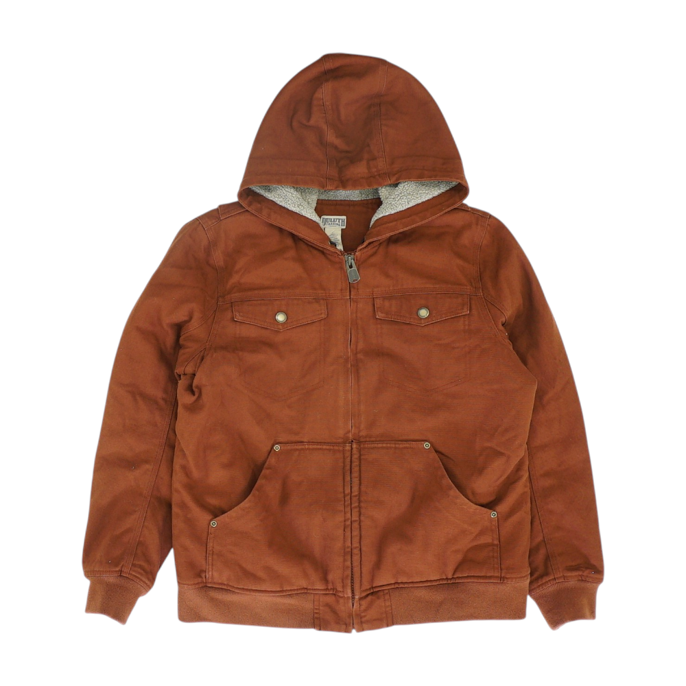 Burgundy Solid Jacket