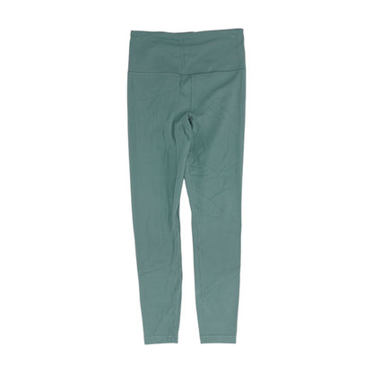 Blue Solid Leggings