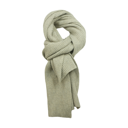 Beige Wool Scarf