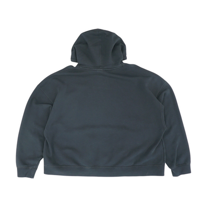 Black Solid Hoodie Pullover