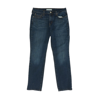 505 Navy Straight Jeans