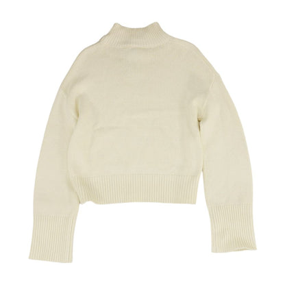 Beige Mockneck Sweater