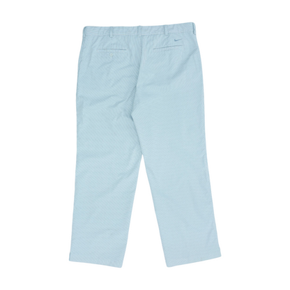 White Striped Regular Pants