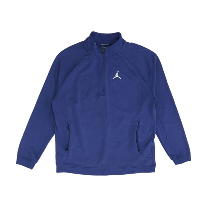 Purple Solid 1/4 Zip Pullover