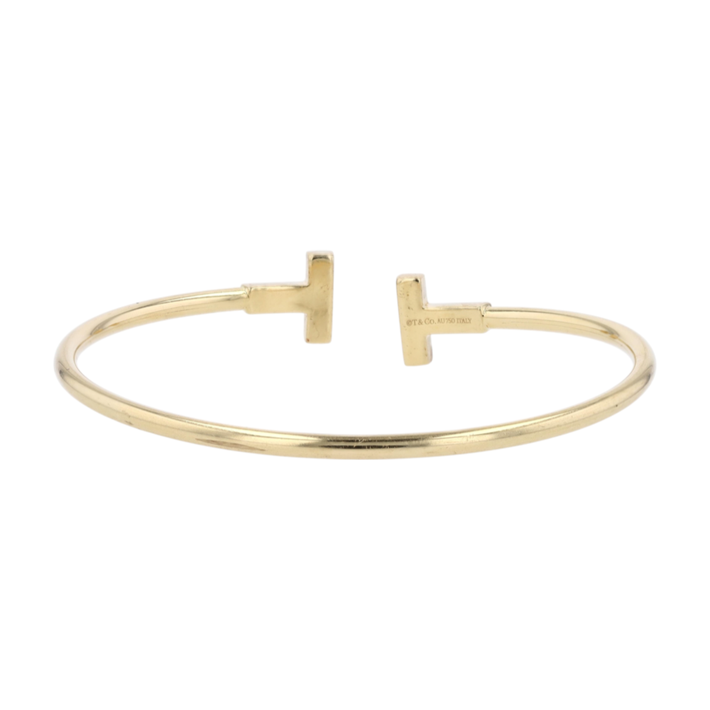 1/4 ctw 18K Yellow Gold Diamond Cuff Bracelet