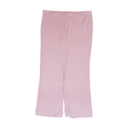 Pink Solid Pajama Bottom