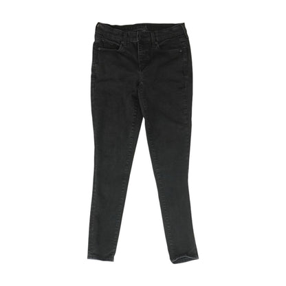 Black High Rise Skinny Leg Jeans