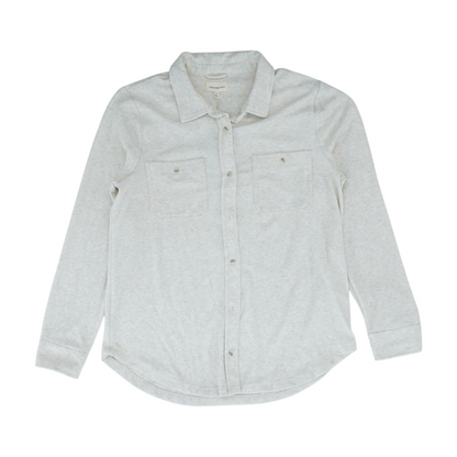 Beige Button Down
