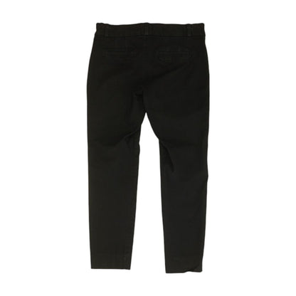 Black Solid Pants