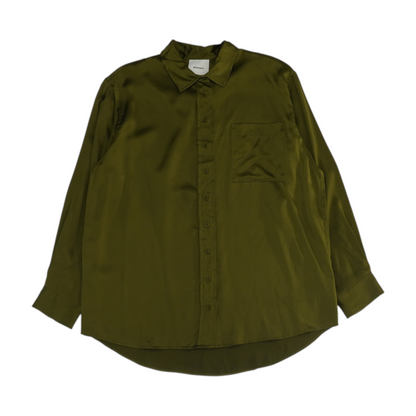 Green Button Down