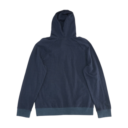 Blue Chevron Hoodie Pullover