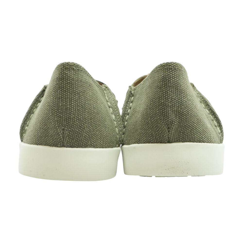 Green Boat Shoe Flats