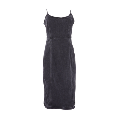 Steve Madden Black Midi Dress – Image 1