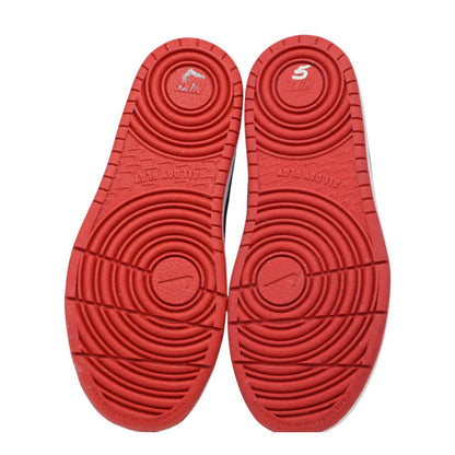 Court Borough Low Recraft Red Athletic Shoes