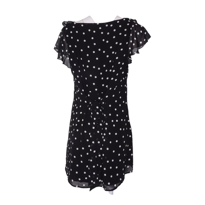Black Polka Dot Mini Dress