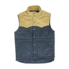 Navy Color Block Vest