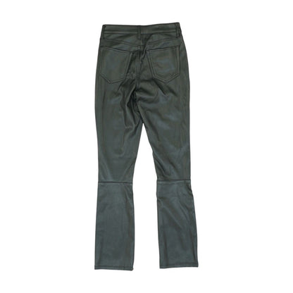 Black Solid Pants