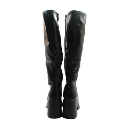 Black Knee-High Boots