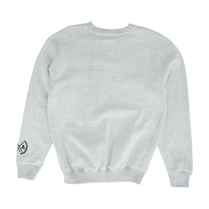 Gray Solid Sweatshirt Pullover