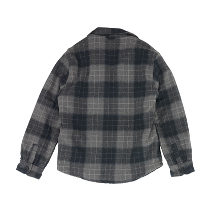 Blue Plaid Flannel Button Down