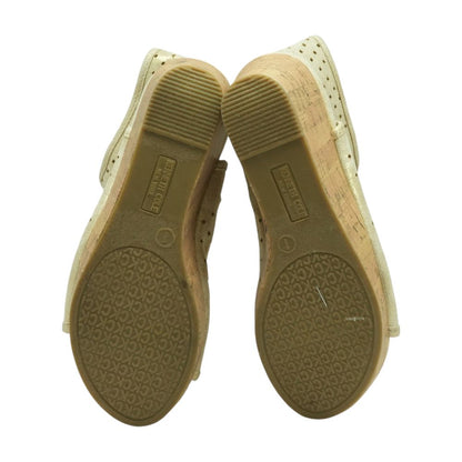 Wedge Gold Sandals