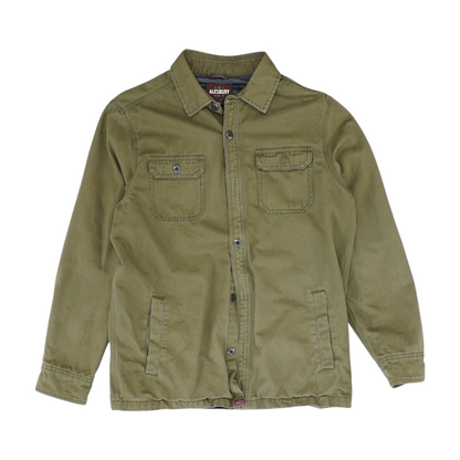 Green Solid Jacket