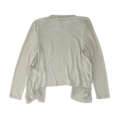 Gray Cardigan Sweater