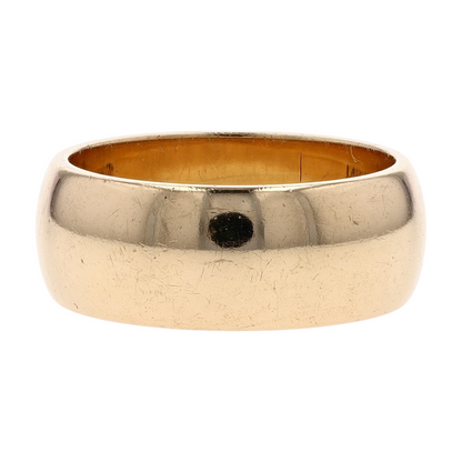 14K Yellow Gold Band Ring
