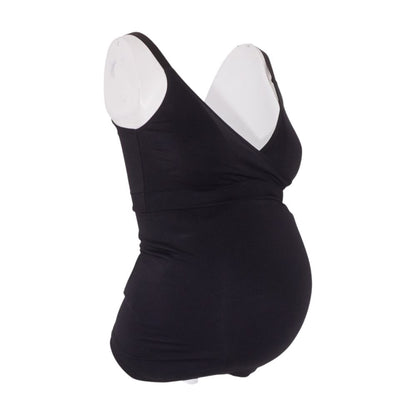 Black Maternity Solid Camisole
