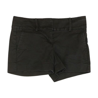 Black Solid Chino Shorts