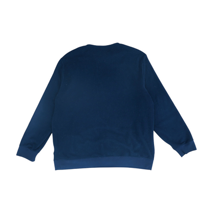 Navy Solid 1/4 Zip Pullover