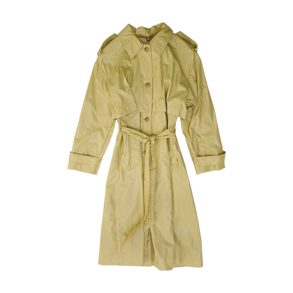 Beige Solid Coat