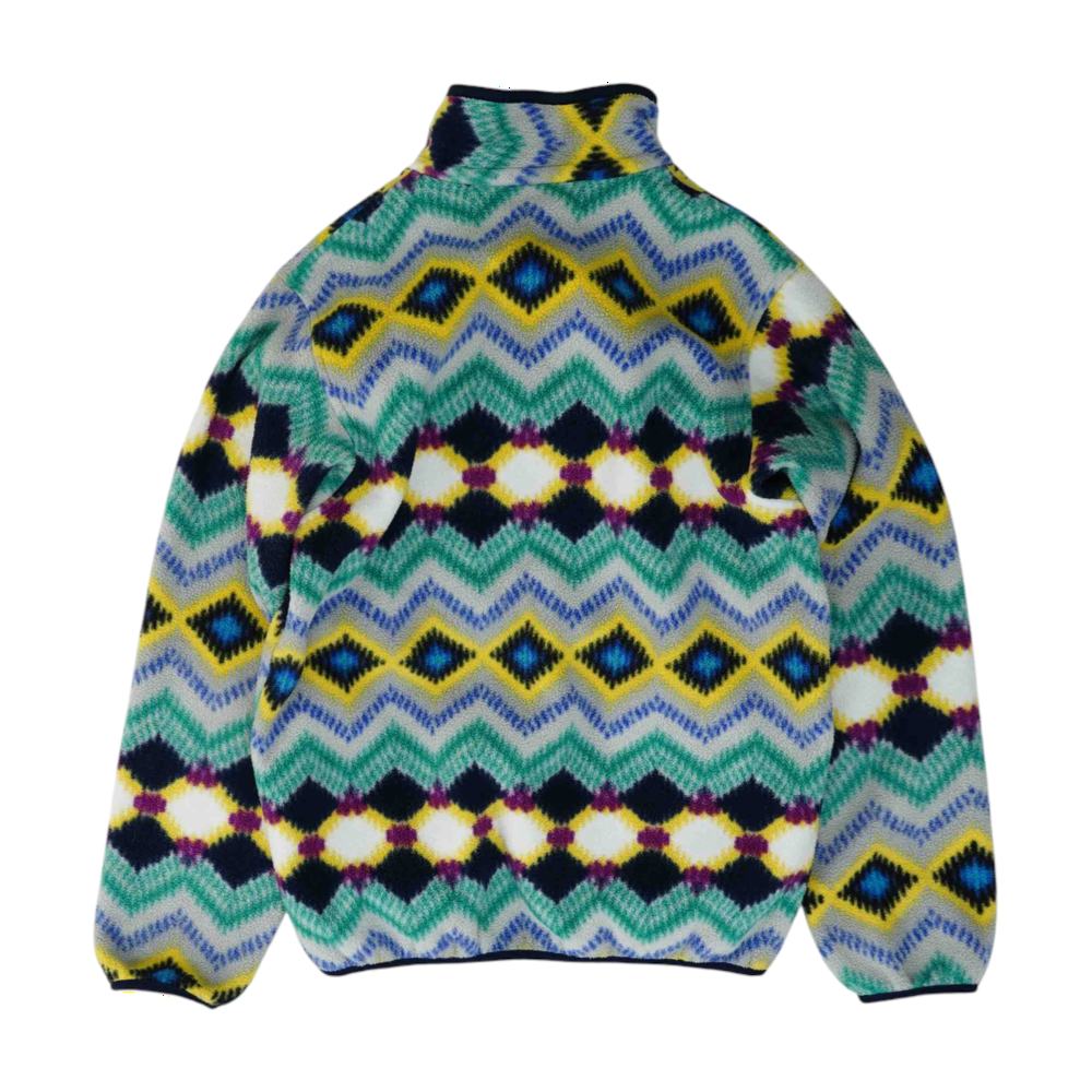 Multi Abstract 1/4 Zip Pullover