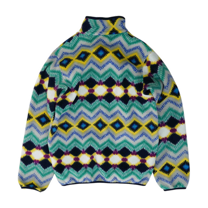 Multi Abstract 1/4 Zip Pullover
