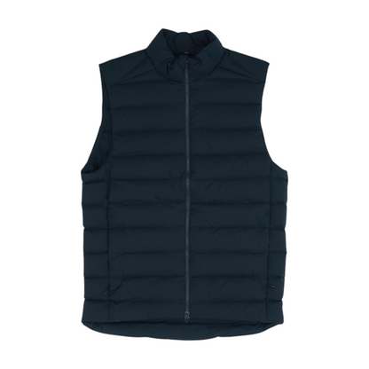 Black Solid Active Vest