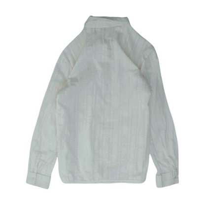 White Striped Button Down