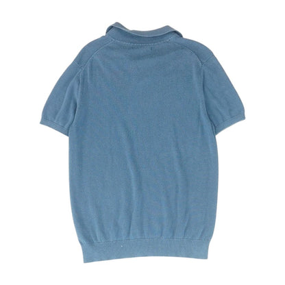 Blue Short Sleeve Polo